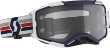 Fury Goggle Blue/White Clear Works Lens