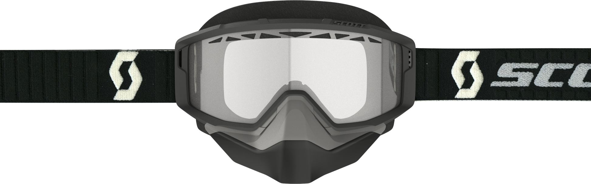 Primal Goggle Snow Cross Black W/Clear