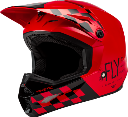 Kinetic Lite Rival Helmet Gloss Red/Black Xs