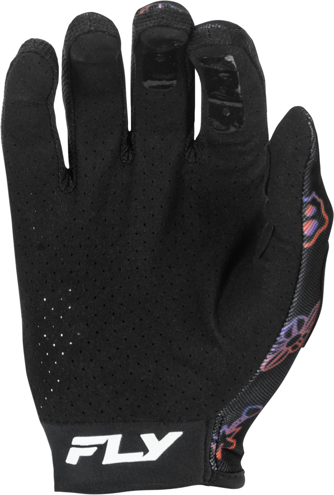 Youth Lite Outline Gloves Black/Red/Purple Ys