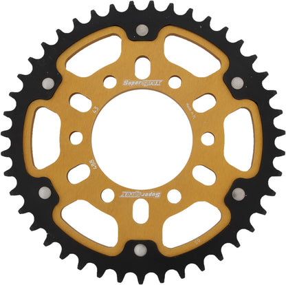 Rear Stealth Sprocket Alu/Stl 43t 530 Gld Kaw