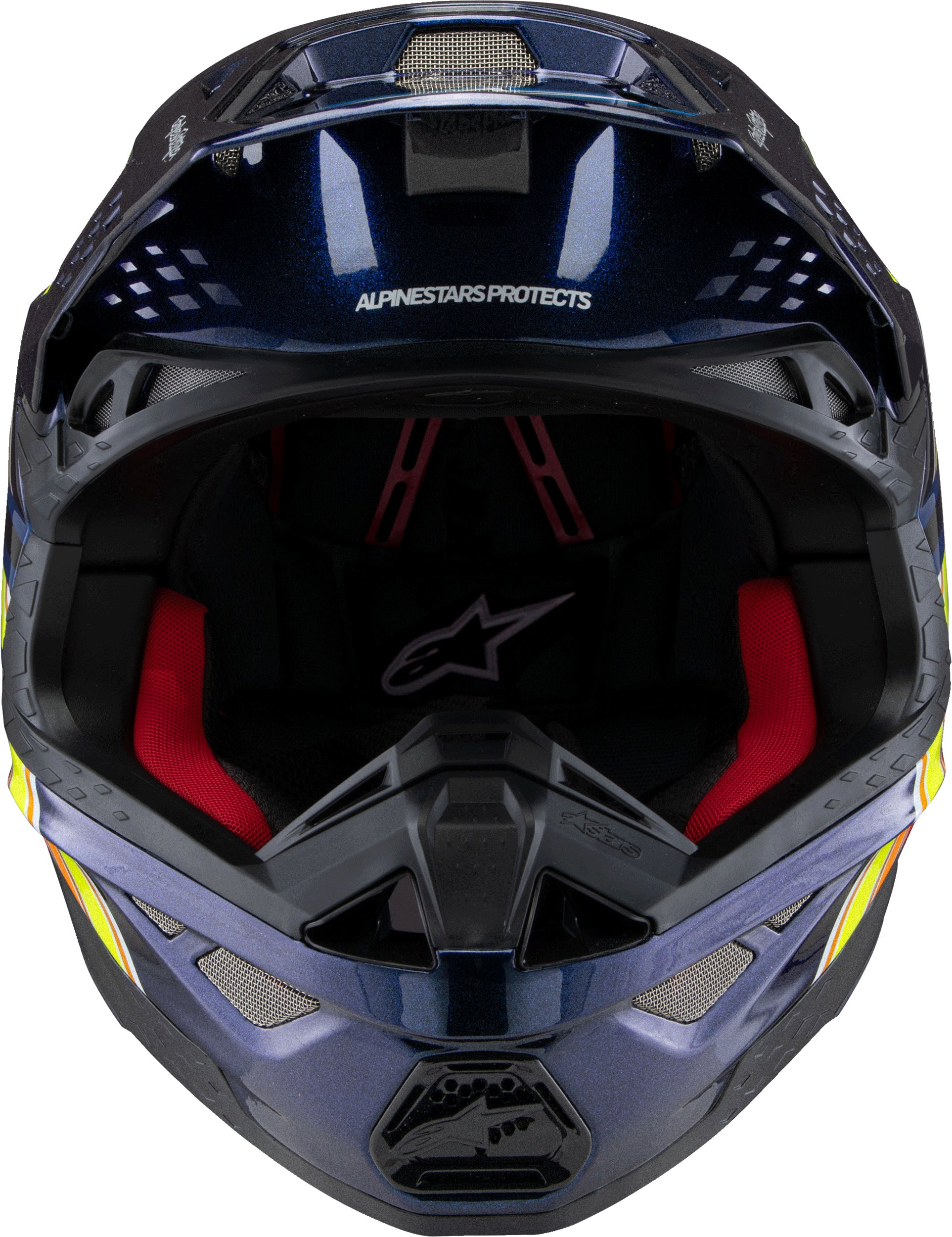 S M10 Tld Edition 25 Helmet Drk Blu/Org/Ylw Fluo/Red 2x