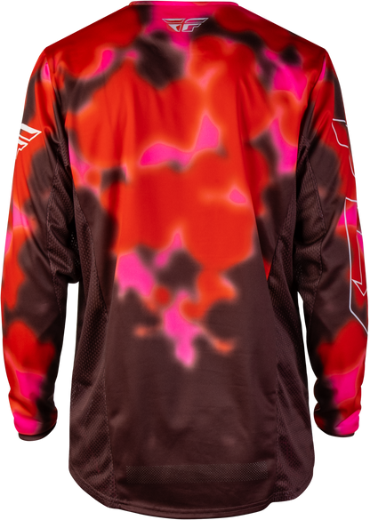Kinetic Blur Jersey Red/Maroon Lg