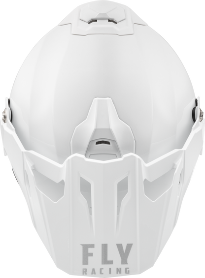Trekker Solid Helmet White Sm