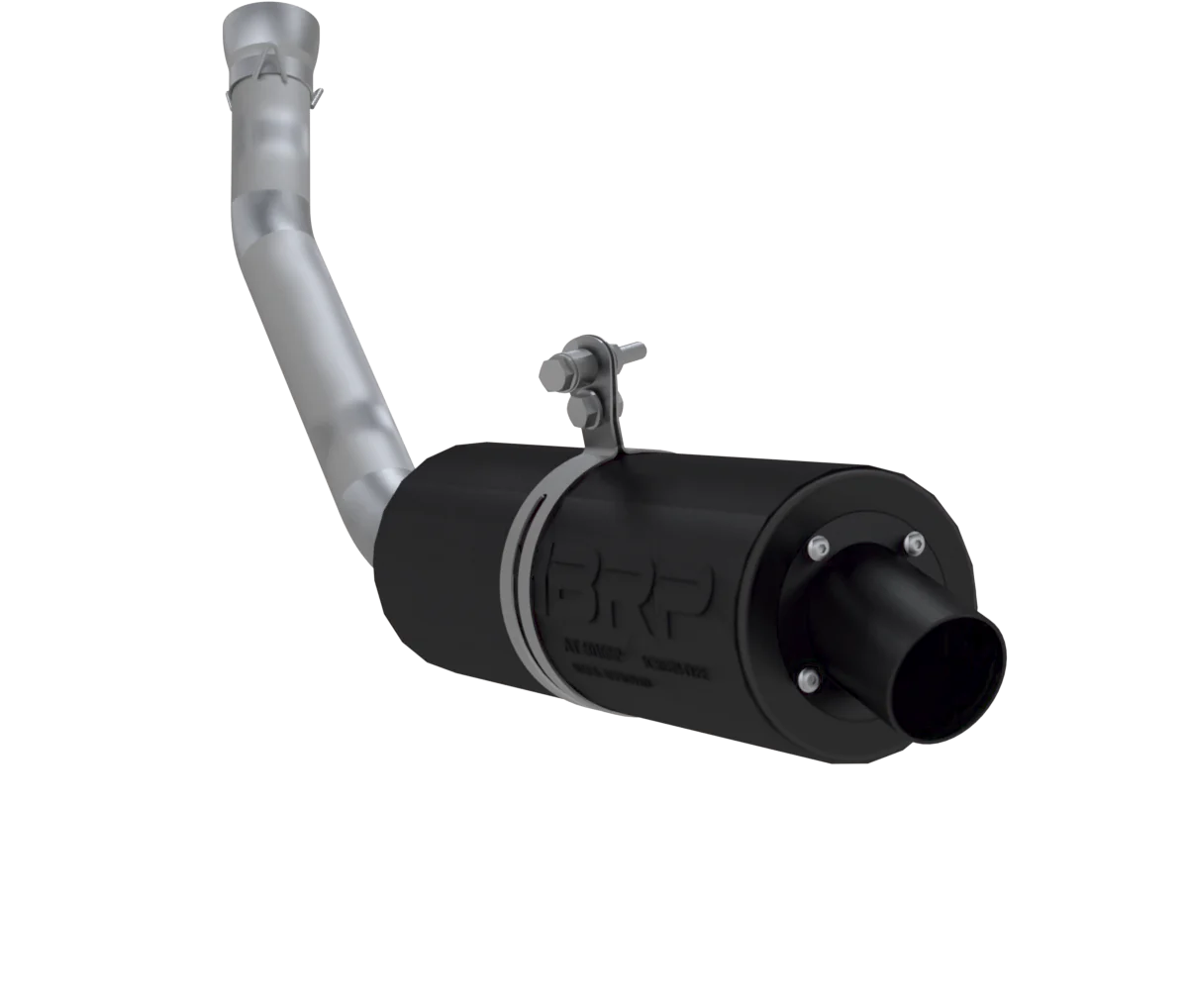 Single Slip On System W/ 4.25" Sport Muffler Blk