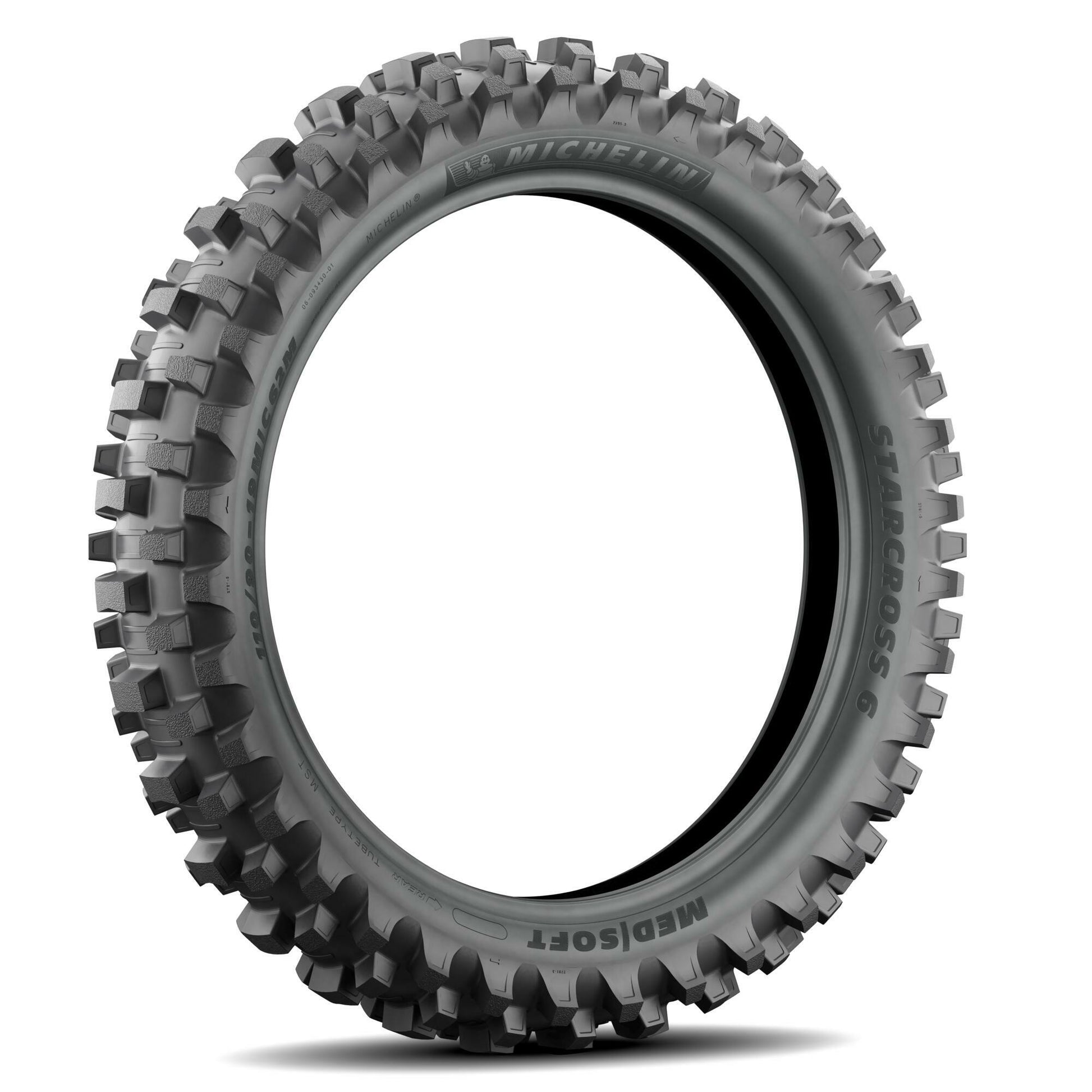 Tire Starcross 6 Med Soft Rear 110/100 18 64m Bias Tt