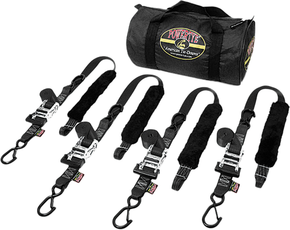 Fat Strap Trailer Kit Black 1.5"X6.5'