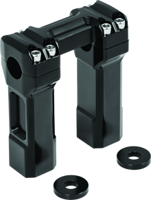 Kuryakyn 5inch Billet Handlebar Risers Black