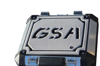 TechSpec Pannier Guards for the BMW R 1200 / 1250 GS Adventure (GSA) (14-24) Left - 44Itr, and Right - 36Itr - Gray / Black