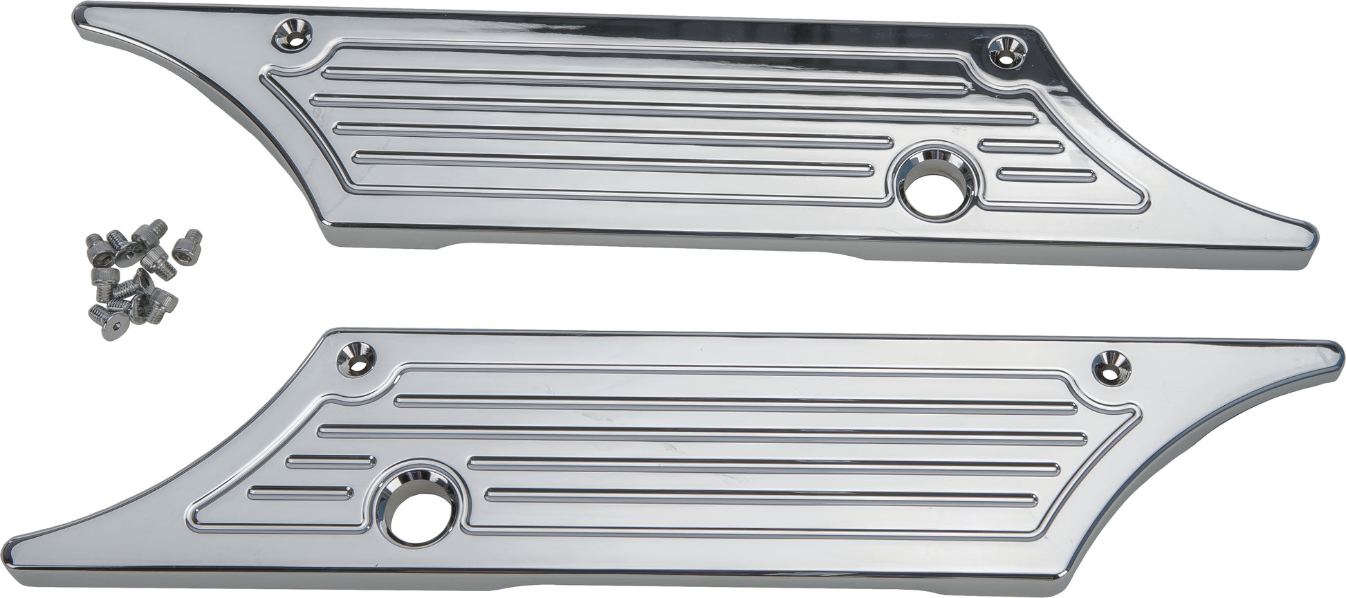Saddle Bag Latch Covers 93 13 Milled Chr