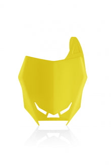 Front Number Plate Yellow