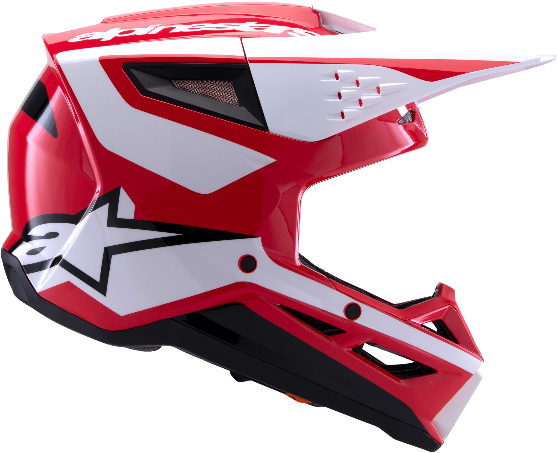 Sm3 Heat Helmet Red/White/Black Glossy Xl