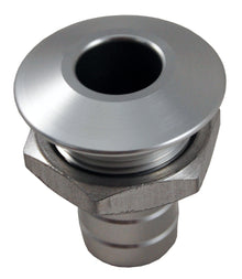 Billet Thru Hull Water Fitting Bilge Pump Outlet Natural