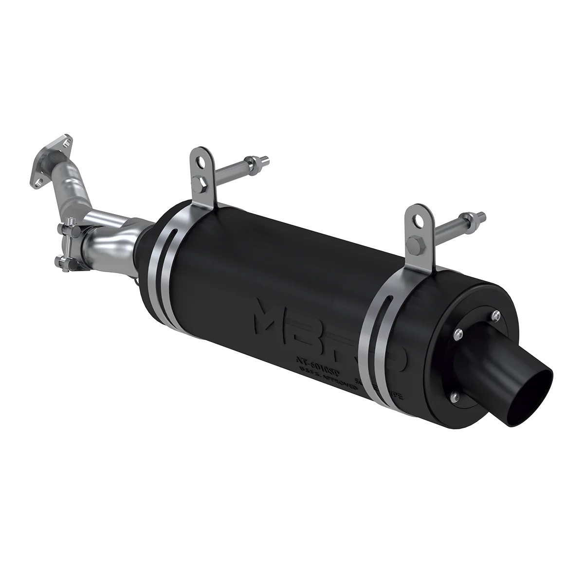 Single Slip On System W/ 4.25" Sport Muffler Blk