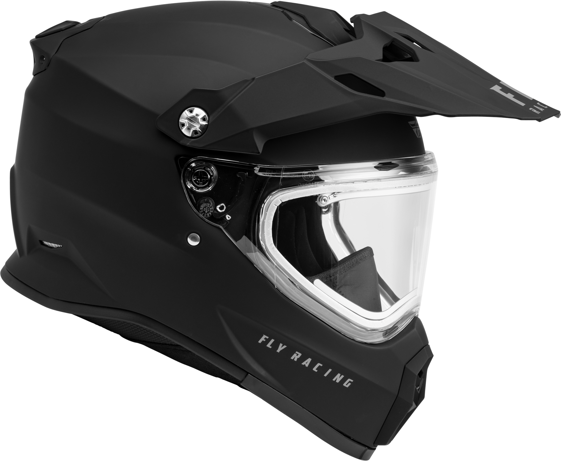 Trekker Cw Solid Helmet Elec Shld Matte Black Lg