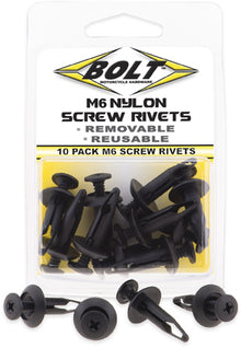 M6 Screw Rivet Kit 10/Pk