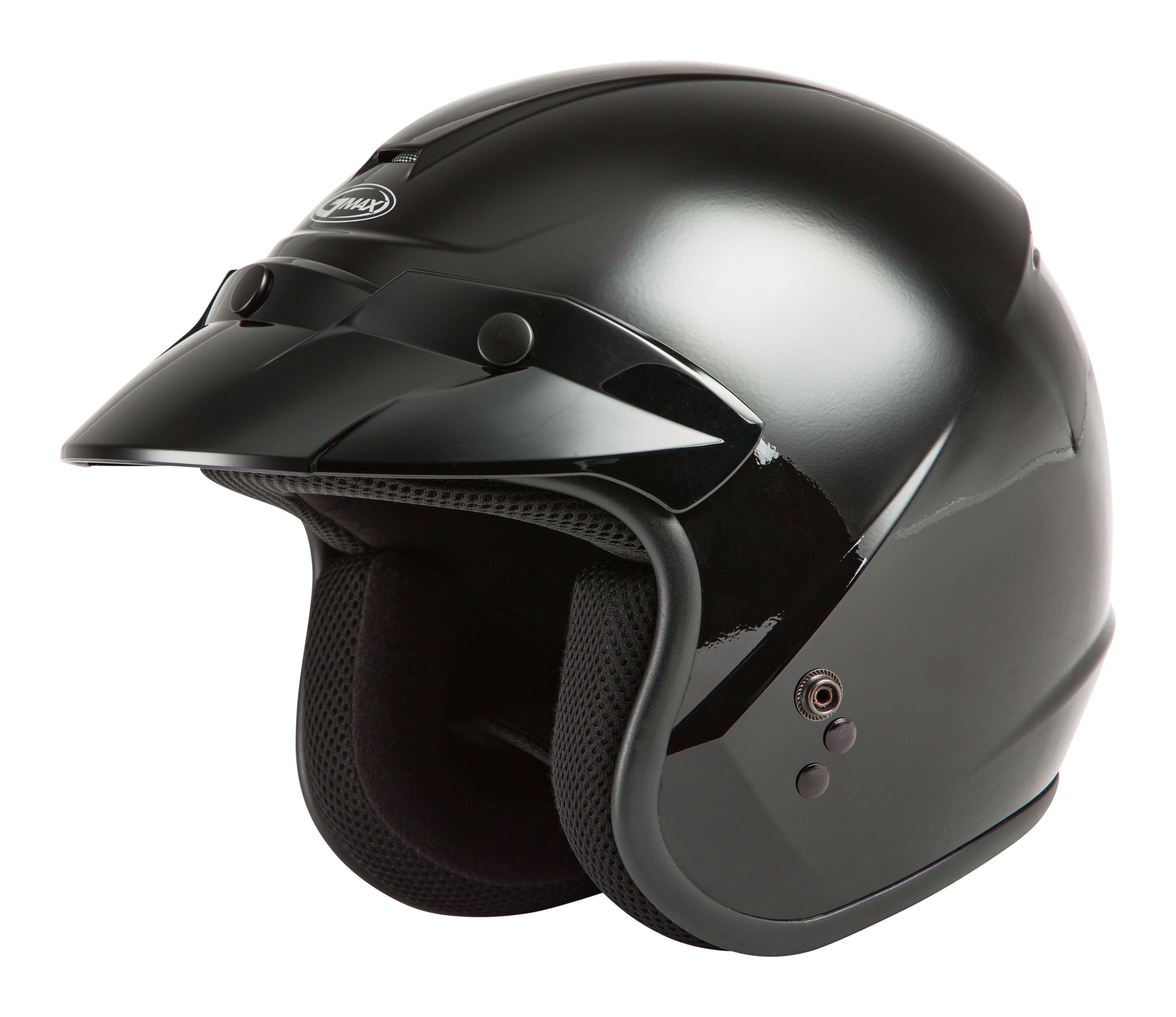 Youth Of 2y Open Face Helmet Black Ys