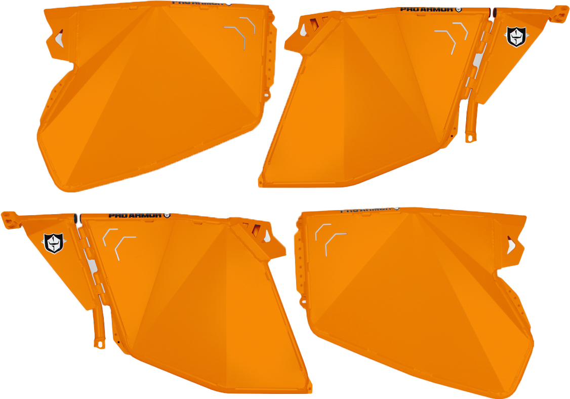 Traditional Half Doors Orange Pol