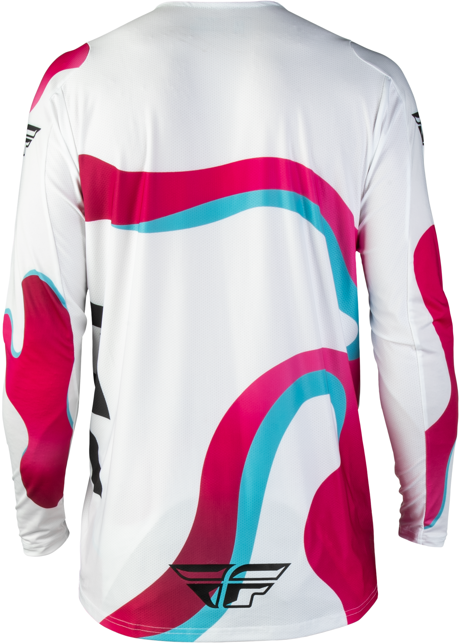 Lite Vibe Jersey White/Pink/Blue Md