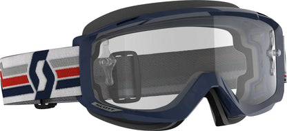 Split Otg Goggle Blue/White Clear Works