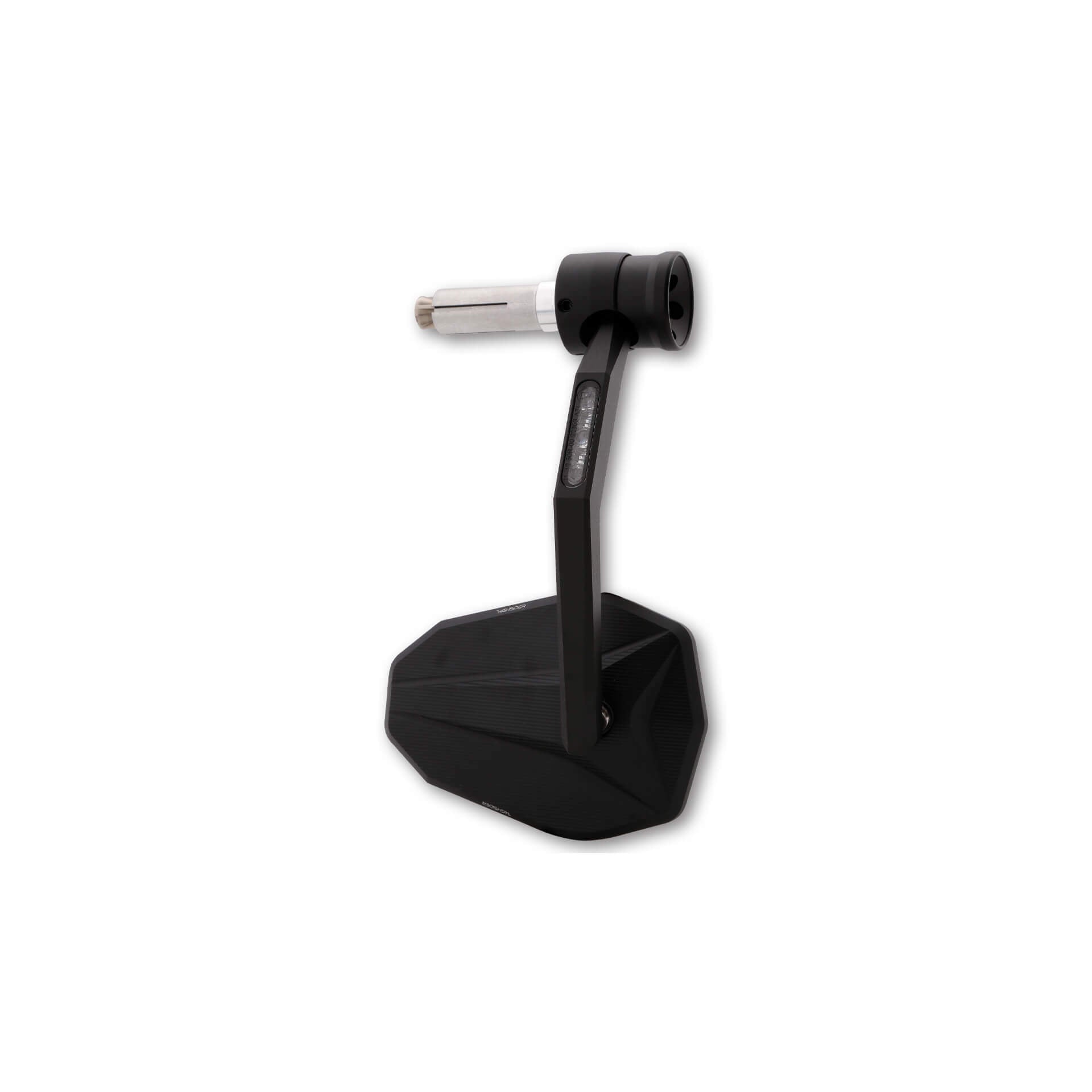 Victory X Rim Bar End Mirror W/Turn Signal Each Black