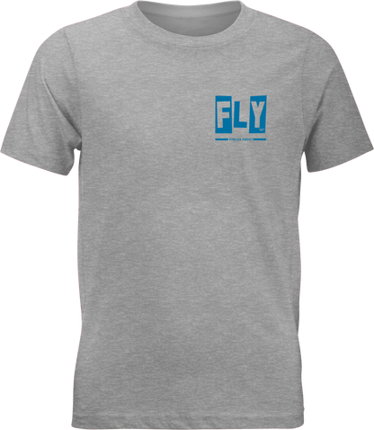 Youth Fly Punk Tee Grey Ym
