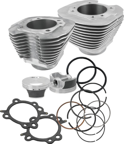 S&S Cycle 99-06 BT 97in Big Bore Cylinder Kit - Silver