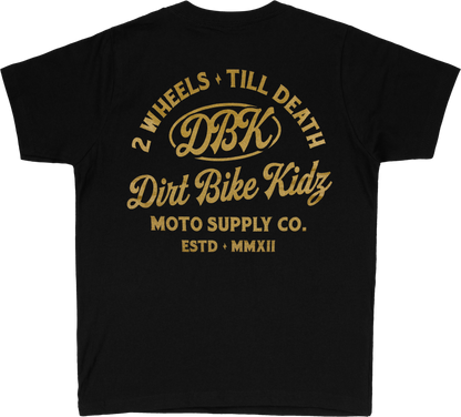 Gold Nugget Youth Tee Black Yl