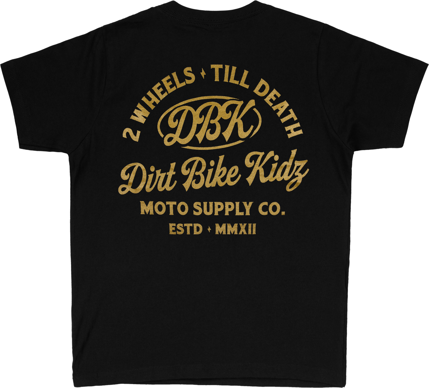 Gold Nugget Youth Tee Black Ym