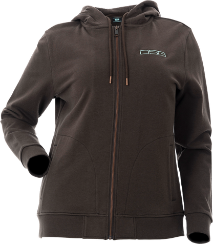 Neve Zip Up Hoodie Charcoal 2x