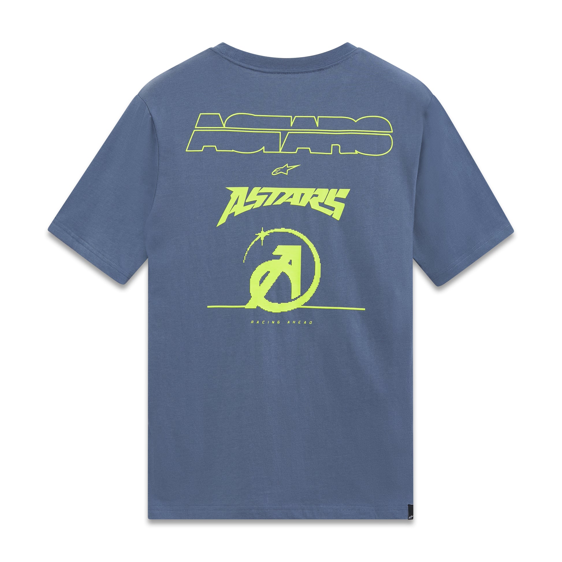 Bold Type Back Csf Ss Tee Slate Blue Xl