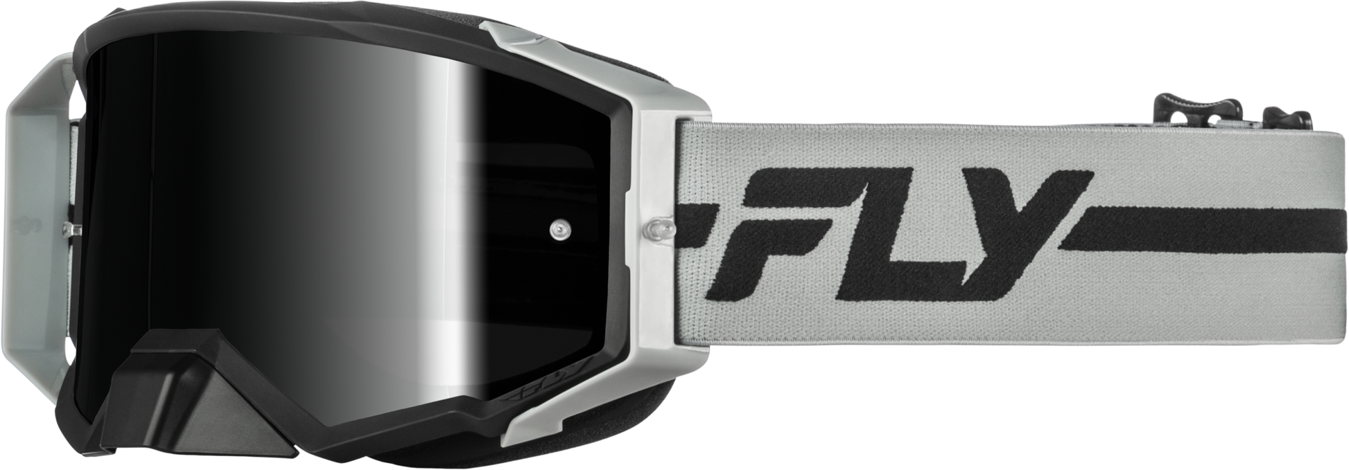Zone Pro Goggle Grey/Black W/ Black Mirror/Smoke Lens