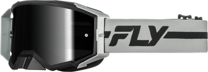 Zone Pro Goggle Grey/Black W/ Black Mirror/Smoke Lens