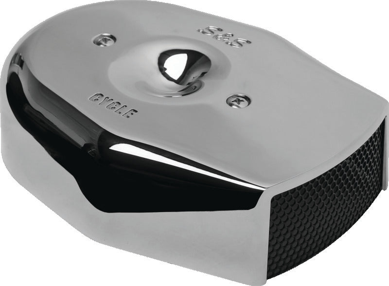 S&S Cycle Stealth Applications Tribute Air Cleaner Cover - Chrome