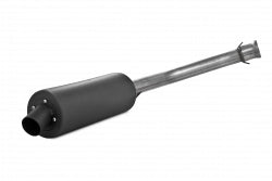 Single Slip On System W/ 4.25" Sport Muffler Blk