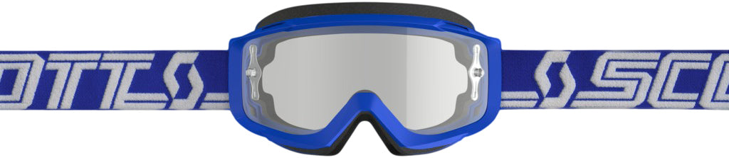 Split Otg Goggle Blue/White W/Clear Works Lens