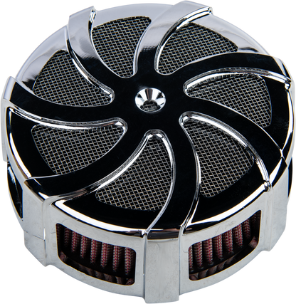 Kruel Air Cleaner Kit Chrome