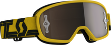 Youth Buzz Mx Pro Goggle Ylw/Blk W/Gold Chrome Works