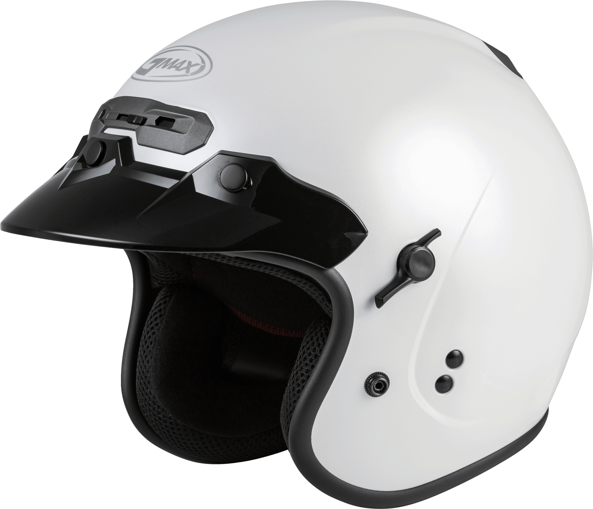 Gm 32 Open Face Helmet Pearl White Md