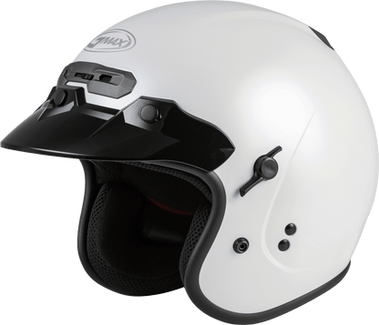 Gm 32 Open Face Helmet Pearl White Md