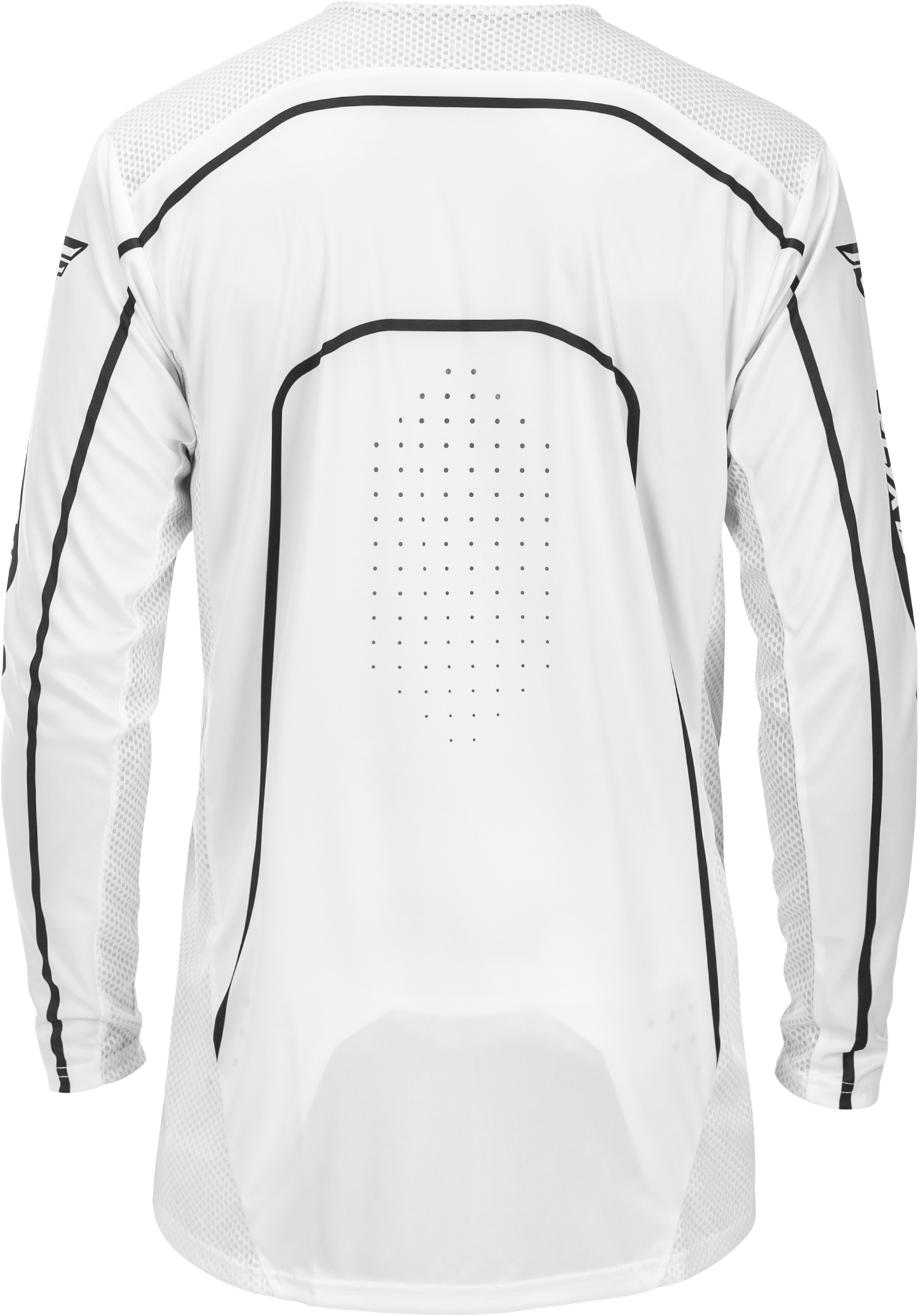 Youth Rayce Bicycle Jersey White/Black Ym