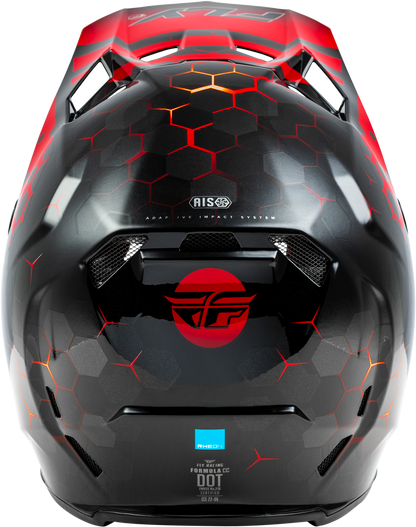 Formula Cc Tektonic Helmet Black/Red/Orange Md