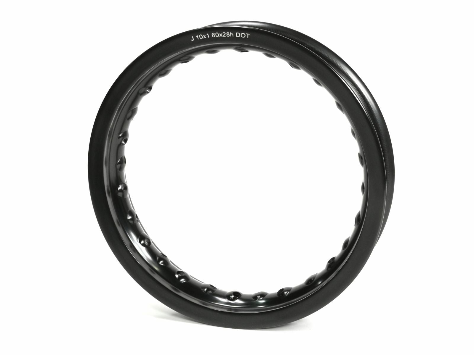 Rim   Aluminum  10"X1.60"X28h Black