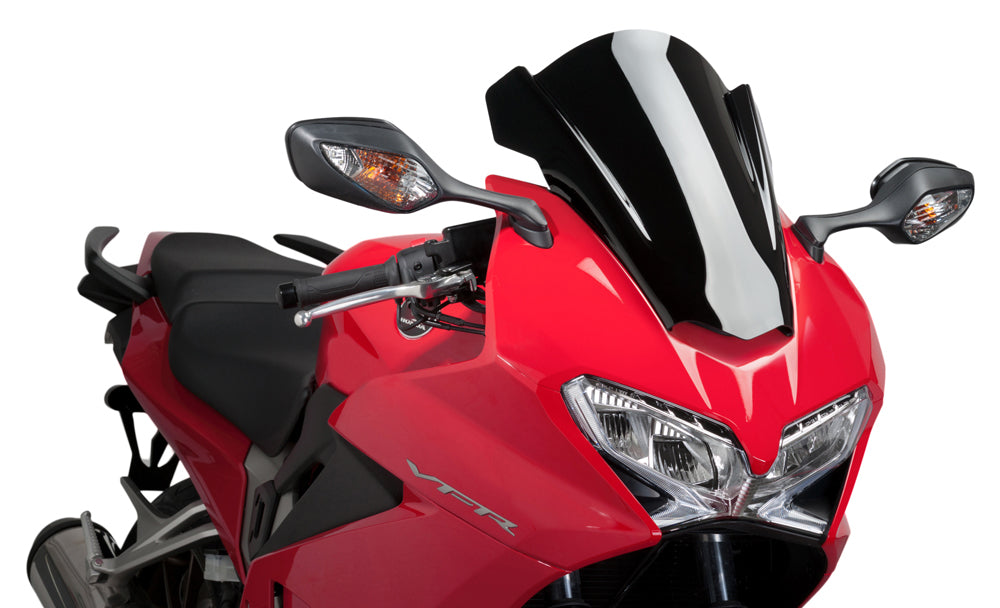 Windscreen Racing Black