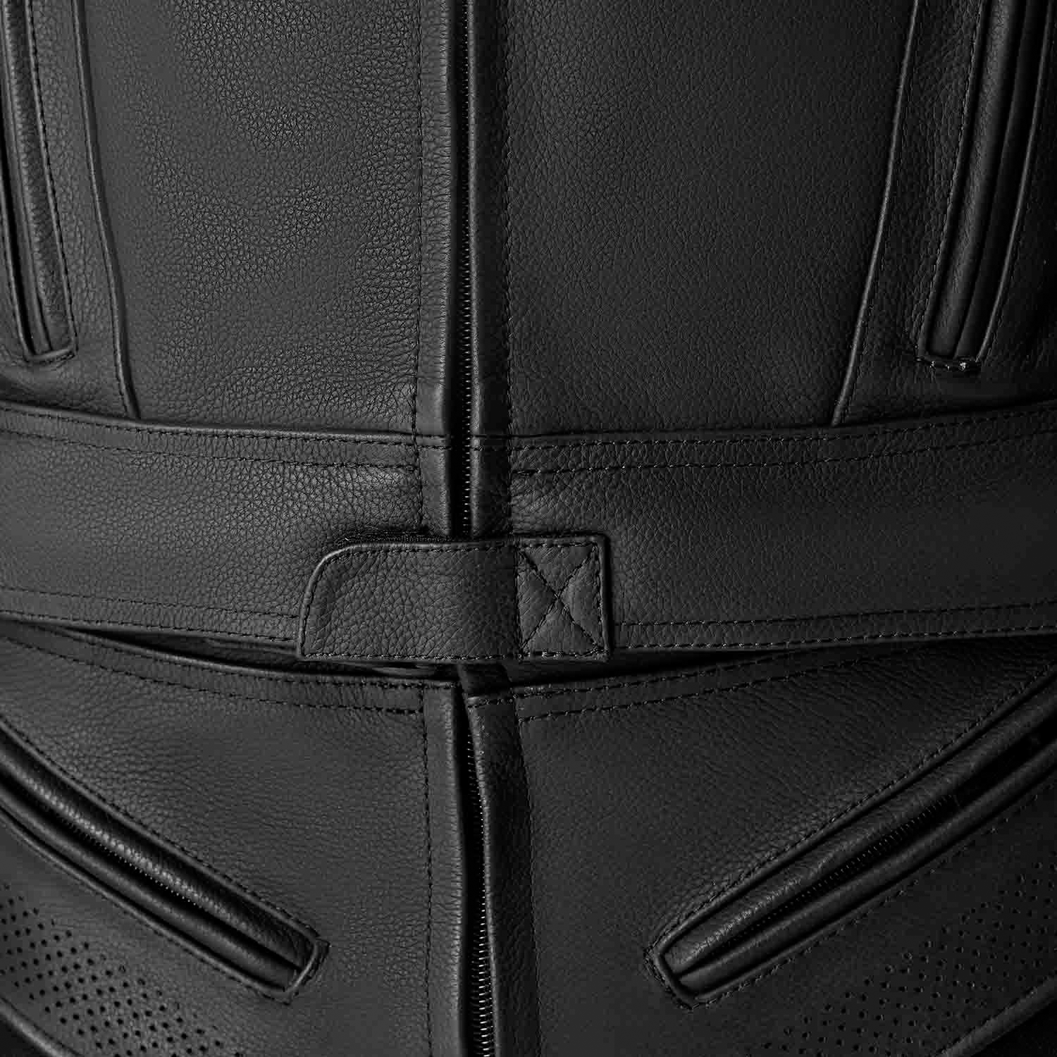 Tractech Evo D3o Jacket Black Leather 4x