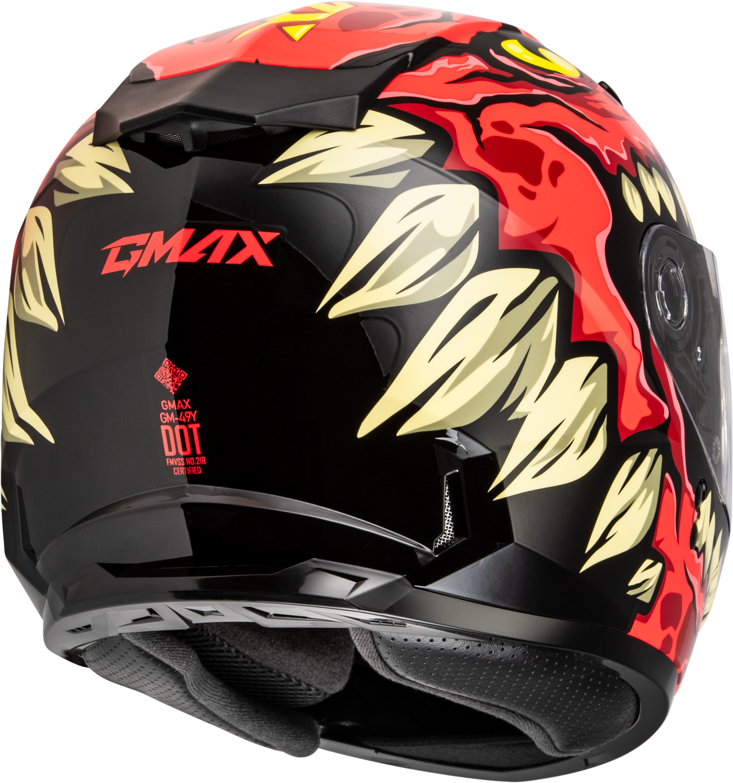 Youth Gm 49y Drax Helmet Red Yl
