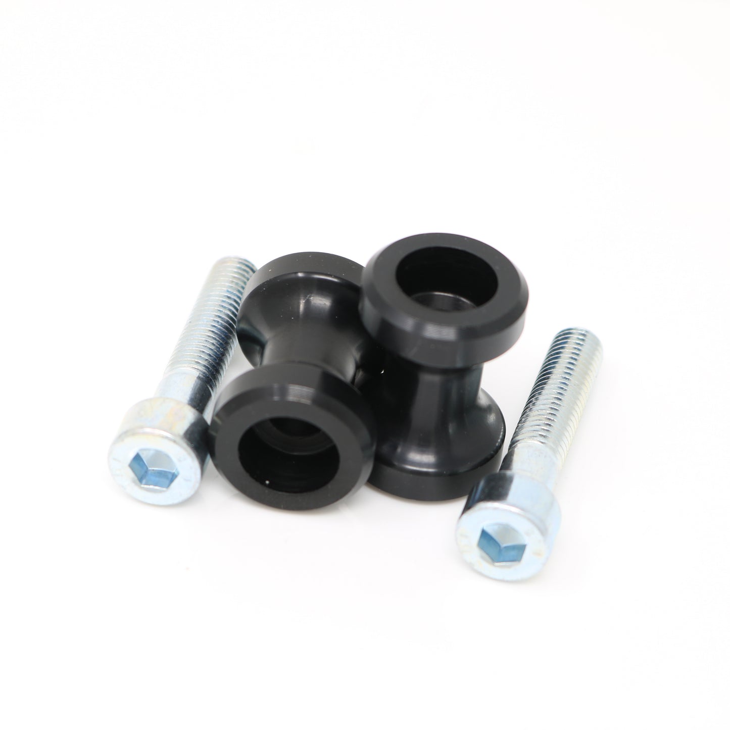 Swingarm Spools Black 8mm