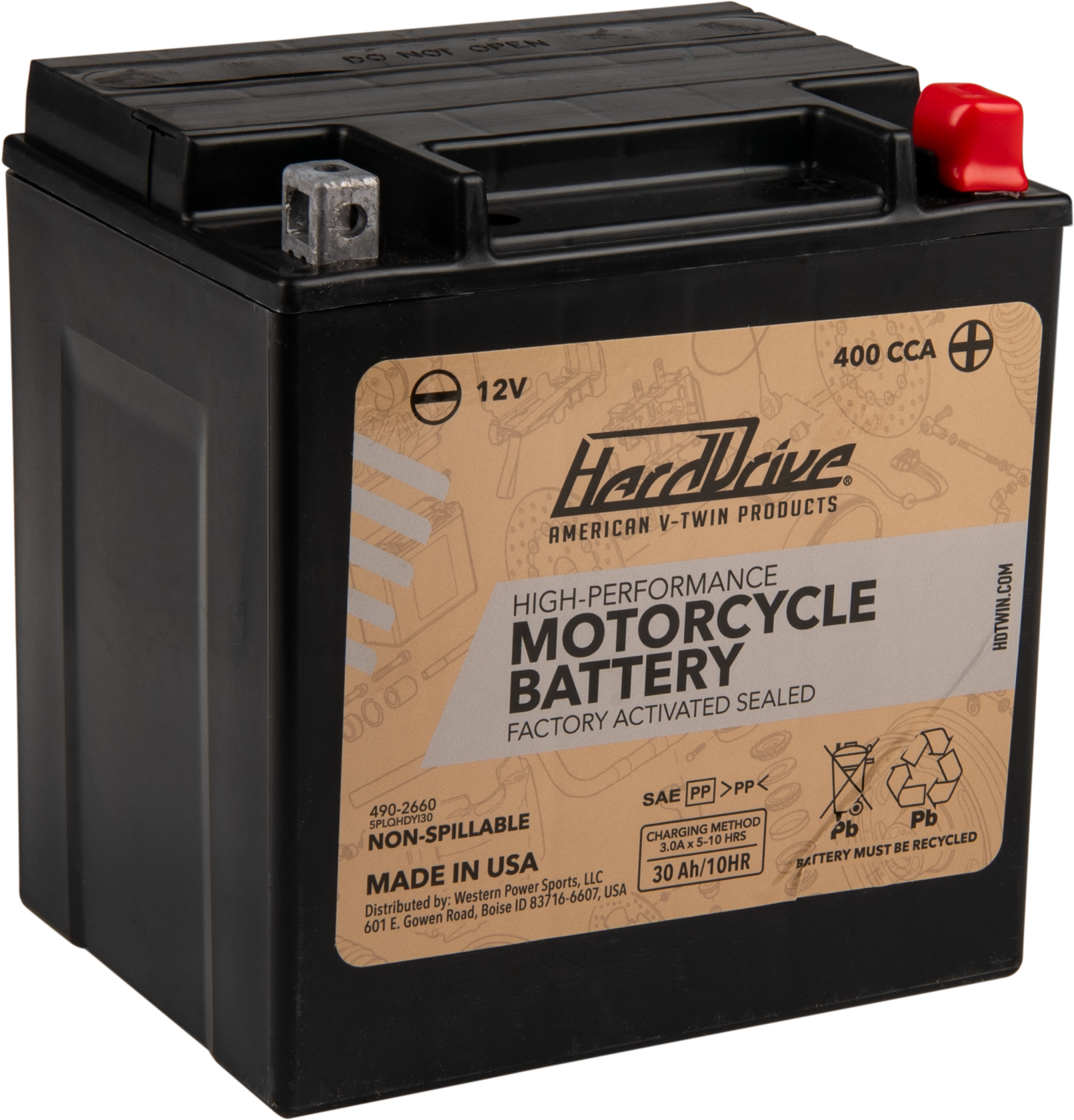 High Perform Battery Yix30l Cca 400