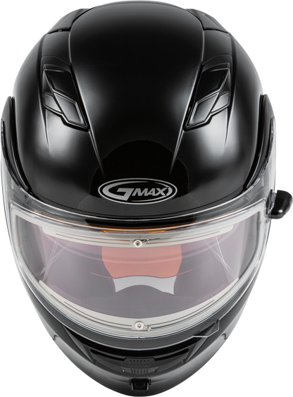 Md 01s Modular Snow Helmet W/Electric Shield Black 3x