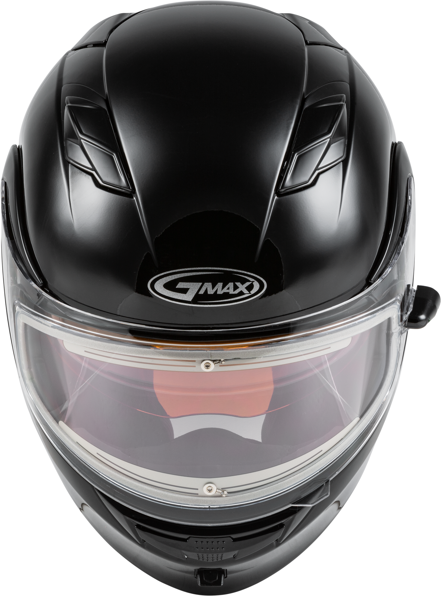 Md 01s Modular Snow Helmet W/Electric Shield Black 2x